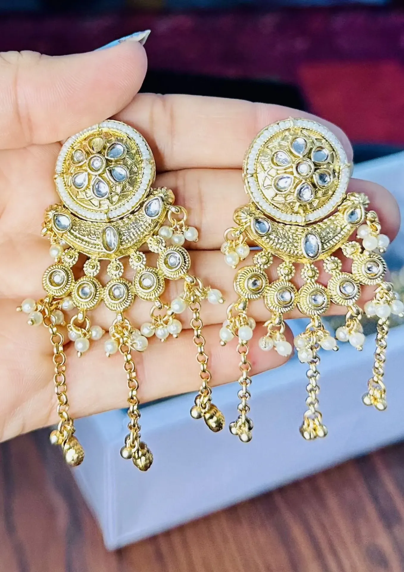 Trendy Kashmiri Earrings